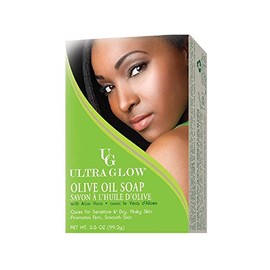 Ultra Glow Olive Oil Bar with Aloe Vera, 3.5 Ounce