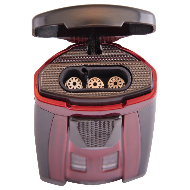 XiKAR 573G2 HP3 Inline Flame Cigar Lighter Gunmetal Gift Box