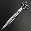7/8 inch professional hairdressing scissors, hairdressing scissors, tap handle (8