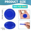 Coopay 600 Pieces Plastic Poker Chips Poker Card Game Chips