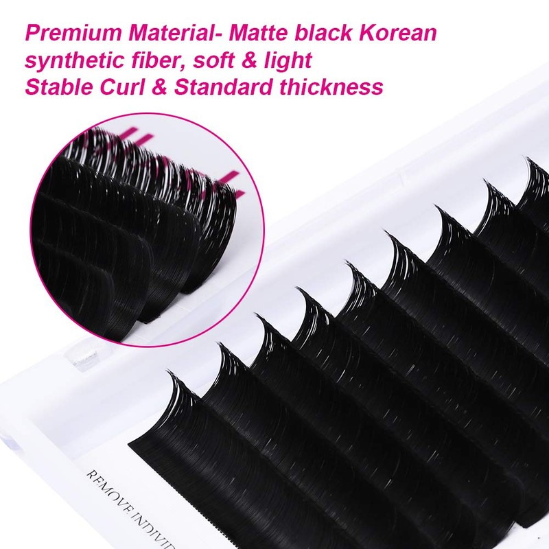 Fadlash Self-Fanning Eyelashes, Eyelash Extension, Volume Eyelashes for Volume Technique,