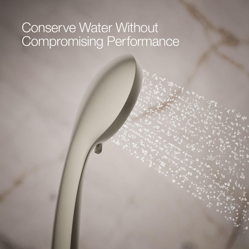 Kohler 72420-G-BN Awaken® B90 Three-function handshower, 1.75 gpm, Vibrant Brushed