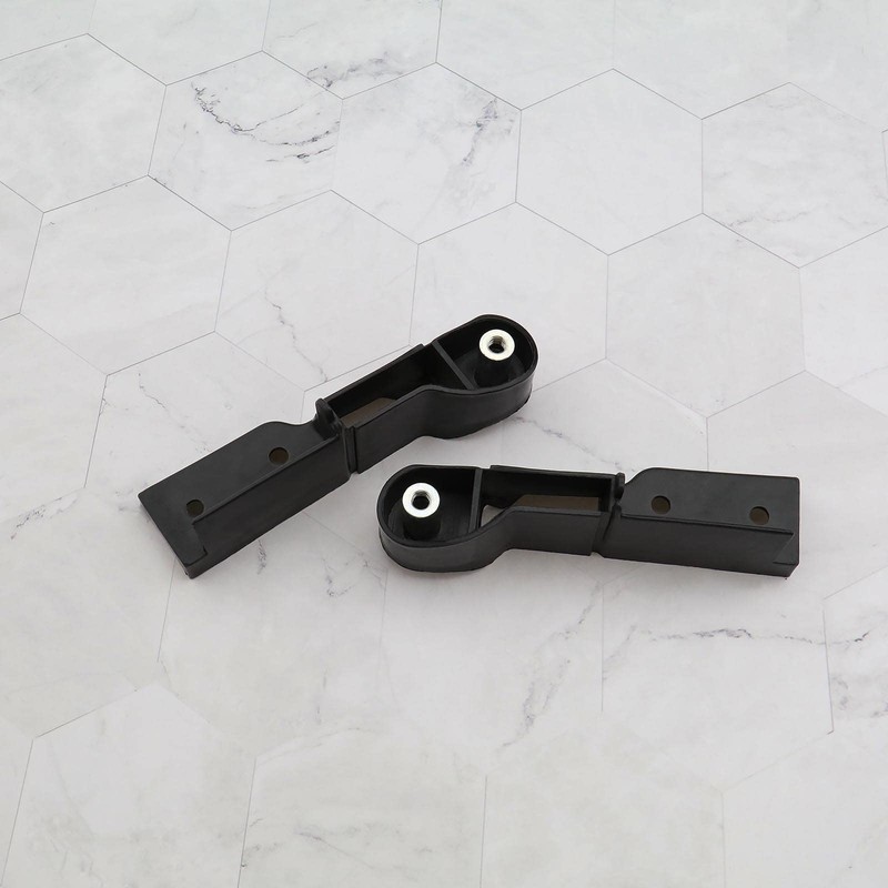 ECSiNG 1 Pair Front Bumper Grille Holder Bracket Retaining Clip