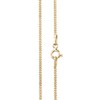 Avesano 101041-5 Classic Women's Curb Chain Necklace 1.4 mm Wide