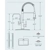 FORIOUS Kitchen Faucet with Purfied Water Filter, 2 in 1