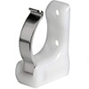 Spring clip for boat hook