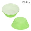 sourcing map 100 Pcs Cupcake Liners, Muffins Paper Baking Cups
