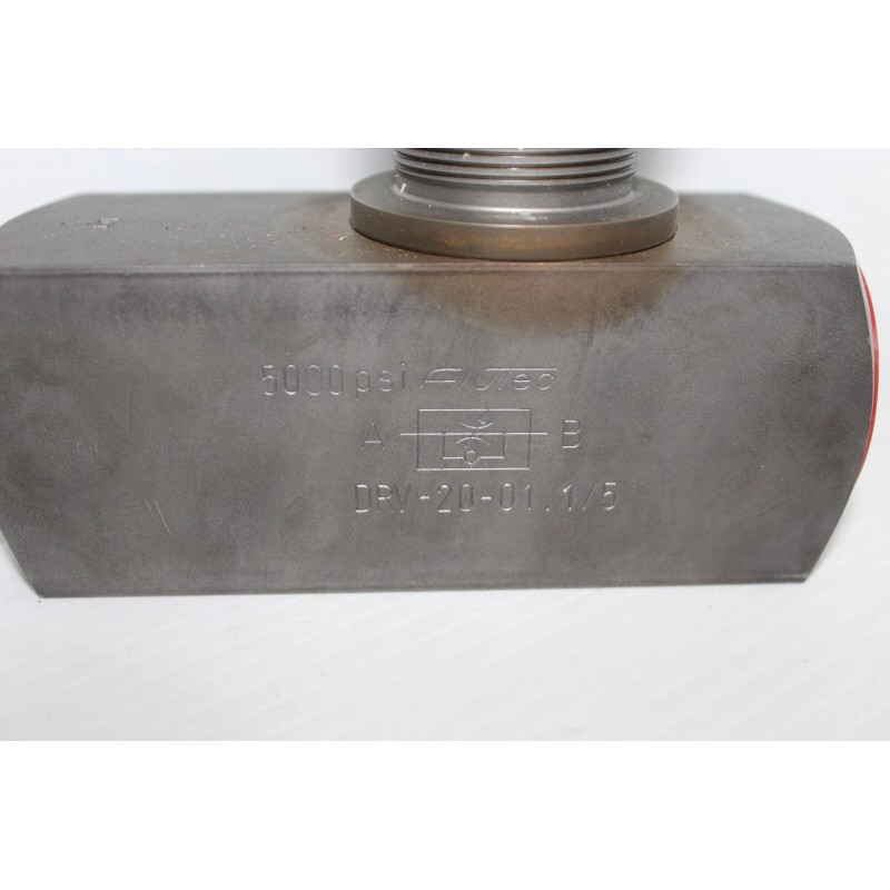 FLUTEC NEW FLUTEC DRV-20-01.1/5 FLOW CONTROL CHECK VALVE 5000PSI