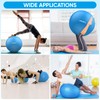 APEXUP Yoga Ball Exercise Ball, Anti Slip Stability Ball Chair,