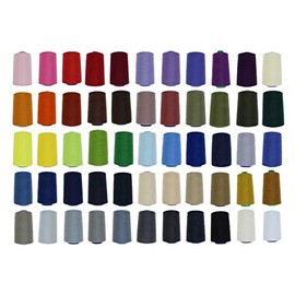 4 cones overlock thread sewing thread VIGA 120 (1630 - white)