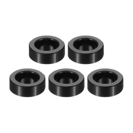 PATIKIL M8 Aluminum Spacer, 5 Pieces Metal Spacer Aluminum 5/16" ID x 1/2" OD x 3/16" L Aluminum Spacer for 5/16" or M8 Screw Bolt
