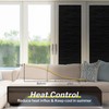 rabbitgoo Blackout Window Film, Sun Light Blocking Window Black Out