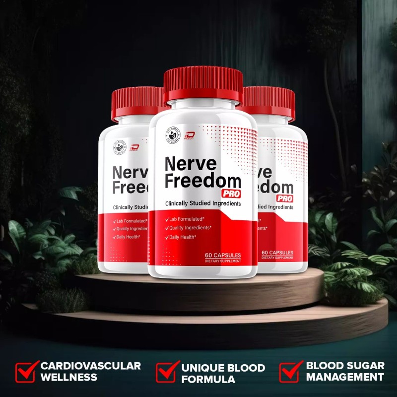 Nerve Freedom Pro (3 Pack) Nerve Freedom Pro Capsules –