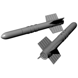 Brengan HAUBRL48158 Tiny Tim Rocket Bullet Plastic Model Parts