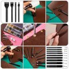 Nicpro 160PCS Upgrade Leather Tooling Kit Leather Working Tools Kit