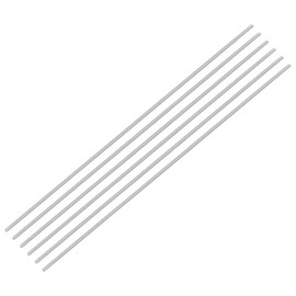 QUARKZMAN Pack of 6 Fully Threaded Spindles, M3 x 300 mm, 304 Stainless Steel, Right-Hand Thread Rod Pins, M3-0.5 Thread Pitch for Furniture and Machine Assembly