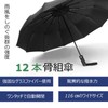 Men's Folding Umbrella, Parasol, Umbrella with 12 Ribs, Reinforced for