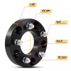 KYX 4x1.25" 5x5.5 to 5x5 Wheel Adapters 5x139.7 to 5x127