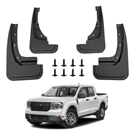 Norand Mud Flaps for Ford Maverick 2022 2024 Mud Guards Splash Guards Tire Protector Mudguard Accessories Front & Rear 4pcs Set 2023