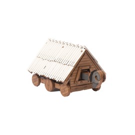 I Built It - Behemoth - Battering Ram - 3D Wooden Puzzle - Mechanical Model Building Kit for Adults & Kids, Educational Toy, Creative Gift, Fun DIY Family Activity, Puzzle For Adults, Construction Toy