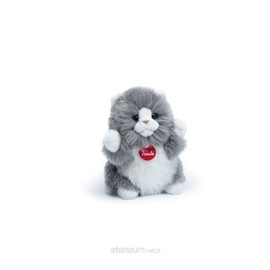 Trudi 29316 Cat Plush Toy, Grey, S