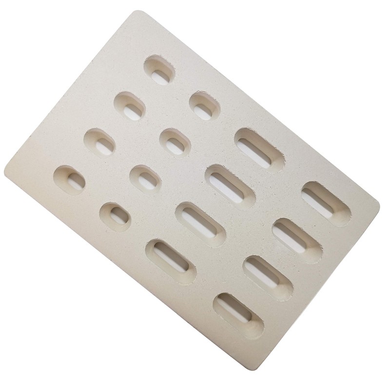 Homesicker 6-Pack Universal Replacement Heat Plate Flame Tamer, Ceramic Brick