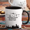 Unique Airplane Pilot Mug - Aviation Gift - Two Tone