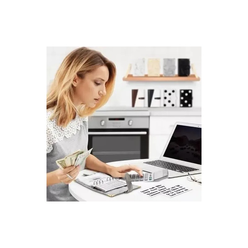 Carpeta A6 HHads 107H-abc gris liso x Unidad