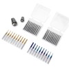 LUNYEE 40pcs End Mills CNC Router Bits with ER11, ER16