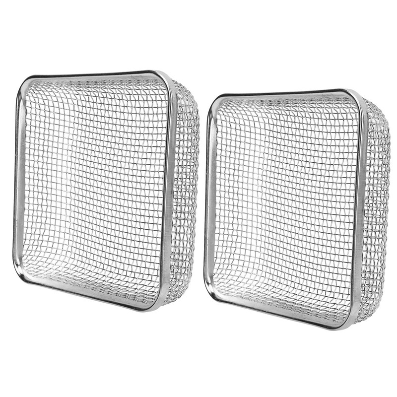 2Pcs RV Furnace Vent 4.5 X 4.5in Heavy Duty Stainless
