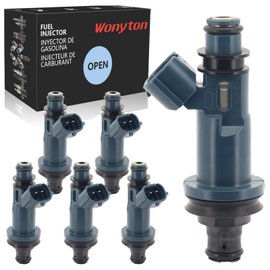 Wonyton Fuel Injectors Replacement for Lexus ES300 1997-2001 RX300 1999-2003 Toyota Avalon 1998-2004 Camry 1998-2001 Highlander 2001-2003 Sienna 1998-2003 Solara 1999-2003 3.0L V6 23250-20020 6Pcs