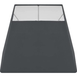 Wogati® Premium Lampshade E14/E27 Cotton | Various Sizes & Colours | Colour: Black Trapezium/Size: S | Lampshade Floor Lamp + Lampshade Pendant Lamp + Lampshade for Table Lamp