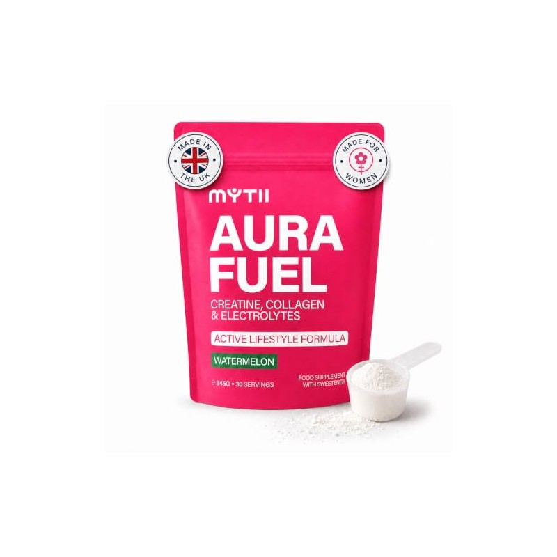 Aura Fuel | 3-in-1 Creatine, Collagen & Electrolytes Powder |