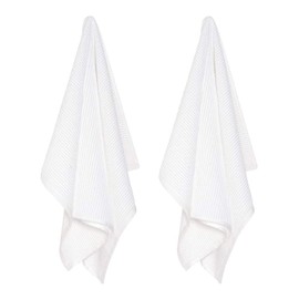 Now Designs 197545a Ripple Towel, Set of 2 (White)