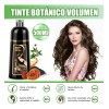 Shampoo Tinte Instantaneo Cubre Canas Extracto Plantas 500ml
