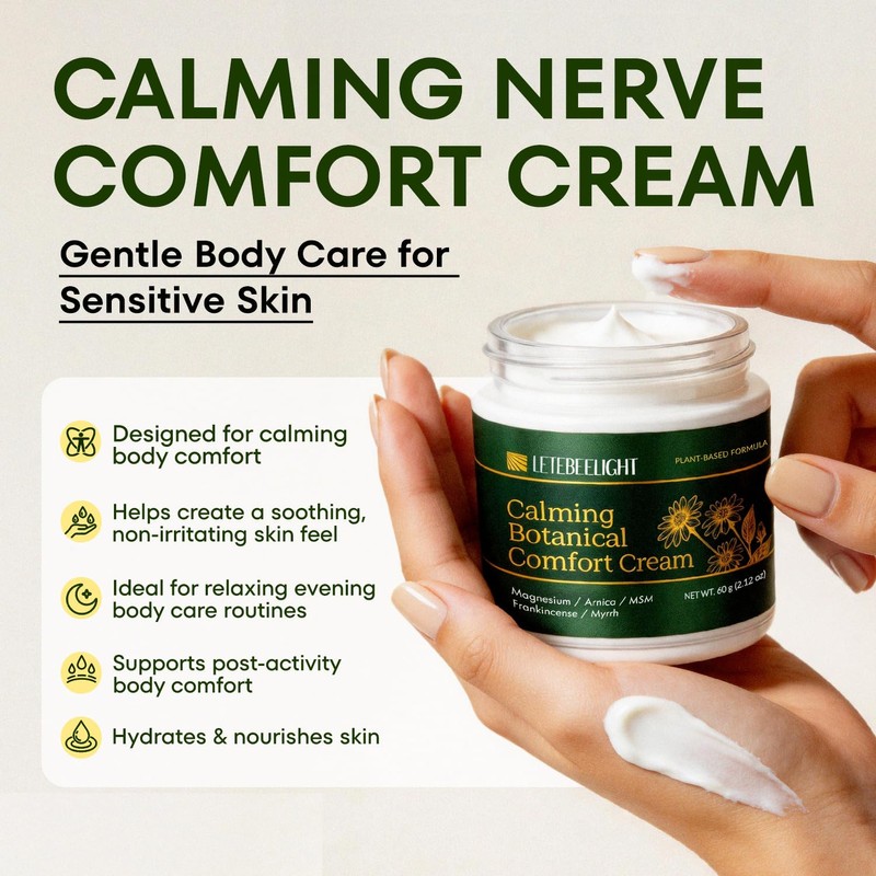 Letebee Light Magnesium Cream for Neuropathy: Non-Greasy and Fast-Acting Soothing