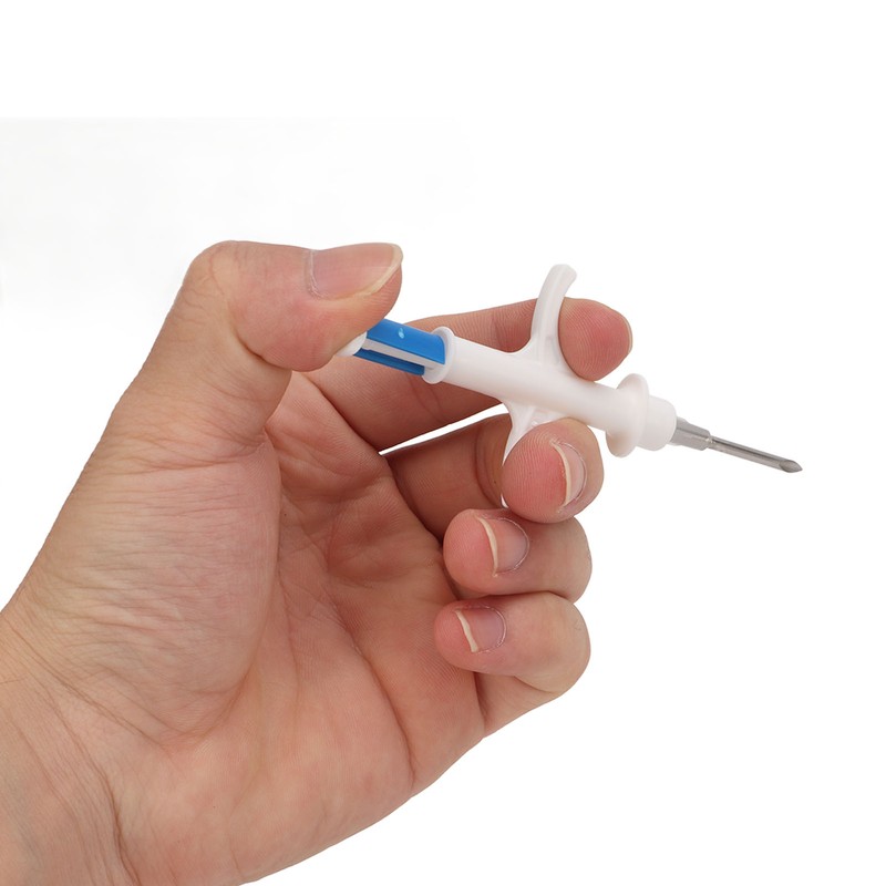 10 Packs Animal Microchip Pet RFID Identification Implant Kit ISO11784