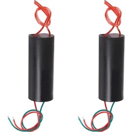 AEDIKO 2pcs High Voltage Generator DC 6-12V To 1000kV Boost Step-Up Inverter Arc Pulse