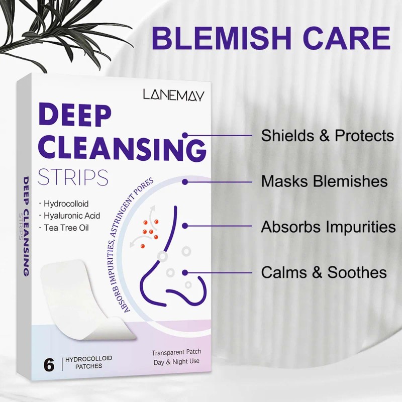 Tiras Nasales Limpiadoras For Eliminar Puntos Negros, &ac