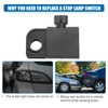 X AUTOHAUX 1 Pcs Car Brake Light Switch Stop Lamp