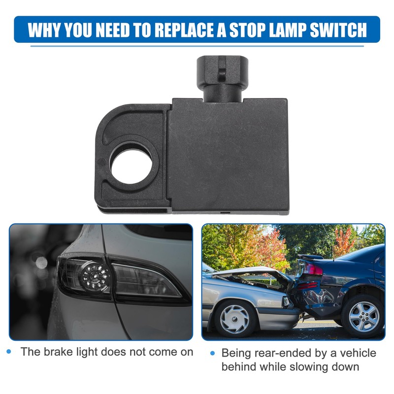 X AUTOHAUX 1 Pcs Car Brake Light Switch Stop Lamp