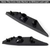 Civic Side Marker Kit Clear Lens Compatible with 2016-up Honda