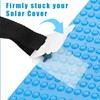 Yoojahow 20 Pcs Pool Solar Cover Reel Attachment Kit 8