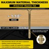 FMhotu #12 x 2-1/2" Trailer Deck Screws, Self-Tapping Sheet Wood