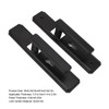 Door Lever Lock Universal Aluminium Alloy Black Door Security Latch