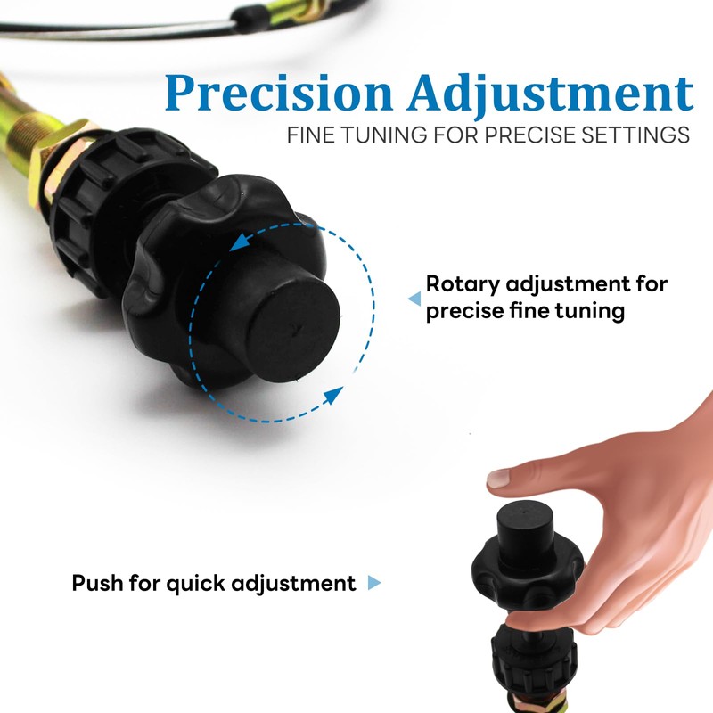 VCGTX06 6FT Vernier Adjustable Lock Cable, Heavy Duty Vernier Locking