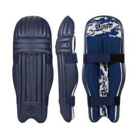 WINART Cricket Batting Legguard Pad for Men (Navy Blue)