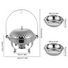BAIODNB Chafing Dish Buffet Set,Stainless Steel Round Chafers and Buffet