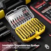 Geinxurn 83-Piece Impact Resistant Screwdriver Bits Set Torx / Security