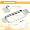 EBQOSK Butter Slicer Cutter, Stainless Steel Butter Cutter Slicer -